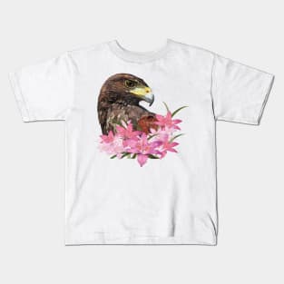 harris hawk Kids T-Shirt